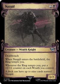 Nazgul (0729) (Showcase Scrolls) from Universes Beyond: The Lord of the Rings: Tales of Middle-earth