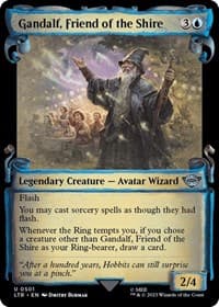 Gandalf, Friend of the Shire (Showcase Scrolls) from Universes Beyond: The Lord of the Rings: Tales of Middle-earth