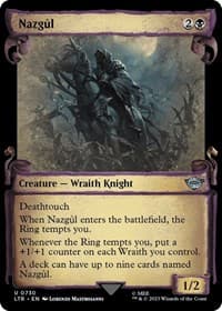 Nazgul (0730) (Showcase Scrolls) from Universes Beyond: The Lord of the Rings: Tales of Middle-earth