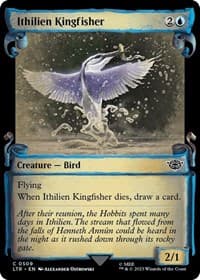Ithilien Kingfisher (Showcase Scrolls) from Universes Beyond: The Lord of the Rings: Tales of Middle-earth
