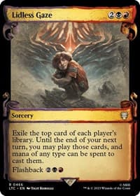 Lidless Gaze (Showcase Scrolls) from Commander: The Lord of the Rings: Tales of Middle-earth