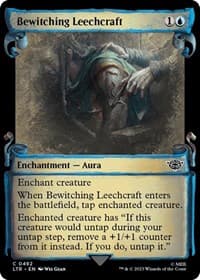 Bewitching Leechcraft (Showcase Scrolls) from Universes Beyond: The Lord of the Rings: Tales of Middle-earth