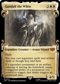 Gandalf the White (Showcase Scrolls) from Universes Beyond: The Lord of the Rings: Tales of Middle-earth