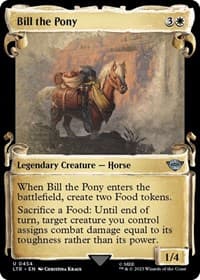 Bill the Pony (Showcase Scrolls) from Universes Beyond: The Lord of the Rings: Tales of Middle-earth
