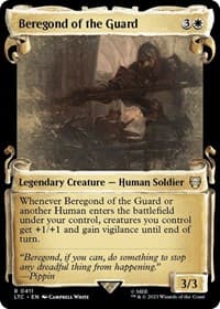 Beregond of the Guard (Showcase Scrolls) from Commander: The Lord of the Rings: Tales of Middle-earth