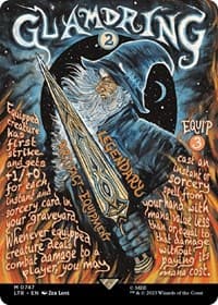 Glamdring (Borderless Poster) from Universes Beyond: The Lord of the Rings: Tales of Middle-earth