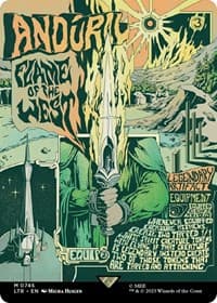Anduril, Flame of the West (Borderless Poster) from Universes Beyond: The Lord of the Rings: Tales of Middle-earth