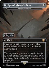 Bridge of Khazad-dum - Ensnaring Bridge (Serial Numbered) from Commander: The Lord of the Rings: Tales of Middle-earth