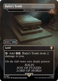 Balin's Tomb - Ancient Tomb (Serial Numbered) from Commander: The Lord of the Rings: Tales of Middle-earth