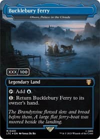 Bucklebury Ferry - Oboro, Palace in the Clouds (Borderless) (Serial Numbered) from Commander: The Lord of the Rings: Tales of Middle-earth