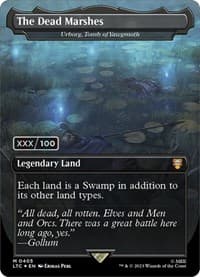The Dead Marshes - Urborg, Tomb of Yawgmoth (Serial Numbered) from Commander: The Lord of the Rings: Tales of Middle-earth