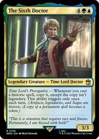 The Sixth Doctor from Universes Beyond: Doctor Who