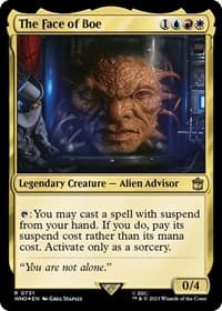 The Face of Boe (Surge Foil) from Universes Beyond: Doctor Who