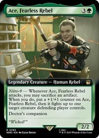 Ace, Fearless Rebel (Extended Art) from Universes Beyond: Doctor Who