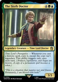 The Sixth Doctor (Surge Foil) from Universes Beyond: Doctor Who