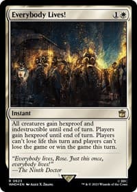 Everybody Lives! (Surge Foil) from Universes Beyond: Doctor Who