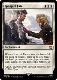 Grasp of Fate from Universes Beyond: Doctor Who