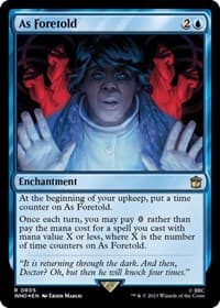As Foretold (Surge Foil) from Universes Beyond: Doctor Who