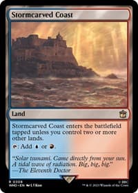 Stormcarved Coast from Universes Beyond: Doctor Who