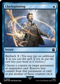 Clockspinning (Surge Foil) from Universes Beyond: Doctor Who