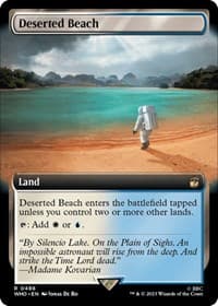 Deserted Beach (Extended Art) from Universes Beyond: Doctor Who
