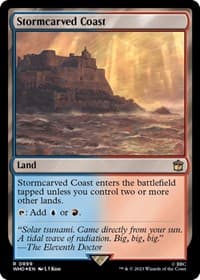 Stormcarved Coast (Surge Foil) from Universes Beyond: Doctor Who