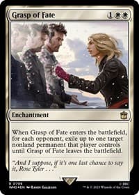 Grasp of Fate (Surge Foil) from Universes Beyond: Doctor Who