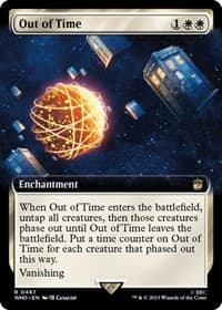 Out of Time (Extended Art) from Universes Beyond: Doctor Who