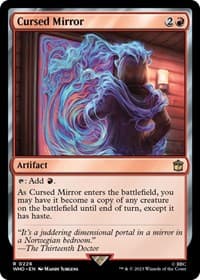 Cursed Mirror from Universes Beyond: Doctor Who