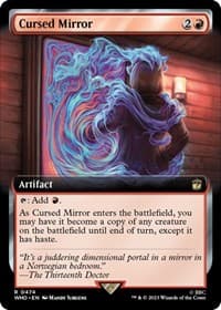 Cursed Mirror (Extended Art) from Universes Beyond: Doctor Who