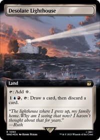 Desolate Lighthouse (Extended Art) (Surge Foil) from Universes Beyond: Doctor Who