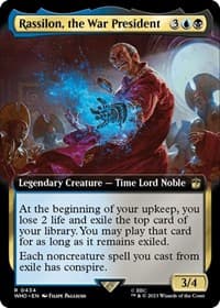 Rassilon, the War President (Extended Art) from Universes Beyond: Doctor Who