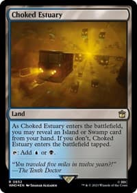 Choked Estuary (Surge Foil) from Universes Beyond: Doctor Who