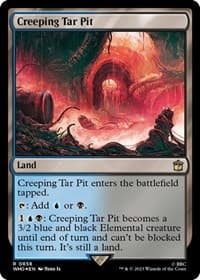 Creeping Tar Pit (Surge Foil) from Universes Beyond: Doctor Who