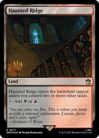 Haunted Ridge (Surge Foil) from Universes Beyond: Doctor Who