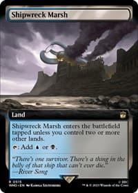Shipwreck Marsh (Extended Art) from Universes Beyond: Doctor Who
