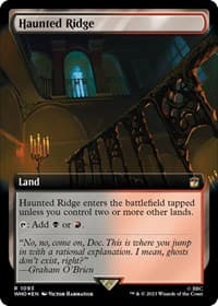 Haunted Ridge (Extended Art) (Surge Foil) from Universes Beyond: Doctor Who