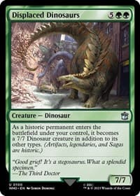 Displaced Dinosaurs from Universes Beyond: Doctor Who