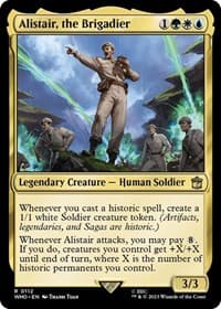 Alistair, the Brigadier from Universes Beyond: Doctor Who