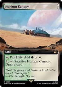 Horizon Canopy (Extended Art) from Universes Beyond: Doctor Who