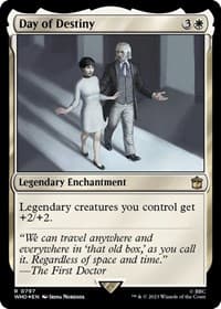 Day of Destiny (Surge Foil) from Universes Beyond: Doctor Who