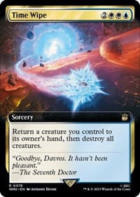 Time Wipe (Extended Art) from Universes Beyond: Doctor Who