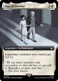 Day of Destiny (Extended Art) (Surge Foil) from Universes Beyond: Doctor Who