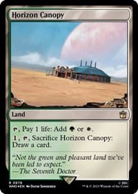 Horizon Canopy (Surge Foil) from Universes Beyond: Doctor Who
