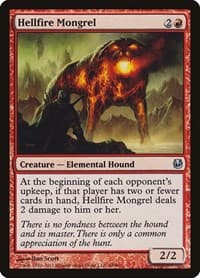 Hellfire Mongrel from Duel Decks: Ajani vs. Nicol Bolas