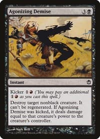 Agonizing Demise from Duel Decks: Ajani vs. Nicol Bolas
