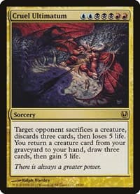 Cruel Ultimatum from Duel Decks: Ajani vs. Nicol Bolas