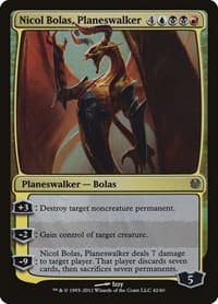 Nicol Bolas, Planeswalker from Duel Decks: Ajani vs. Nicol Bolas