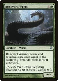 Boneyard Wurm from Innistrad