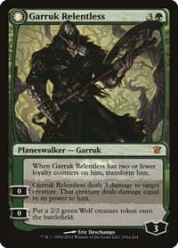 Garruk Relentless from Innistrad